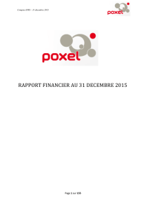 POXEL Rapport financier au 31 12 2015 Final