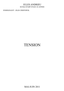 tension - Jules ANDRIEU