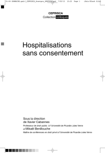 Hospitalisations sans consentement