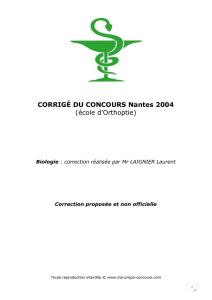 CORRIGÉ DU CONCOURS Nantes 2004 - Ma-prepas