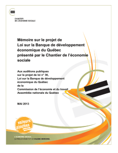 Document PDF - Le Chantier de l`économie sociale