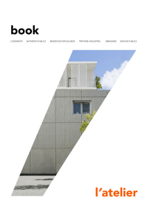 BOOK - L`ATELIER Architectes
