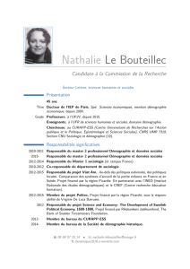 Nathalie Le Bouteillec – Candidate à la