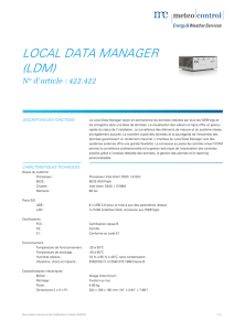 local data manager (ldm)