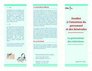 Prévention des infections - La Résidence Berthiaume