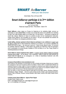 Smart AdServer participe à la 3ème édition d`ad:tech Paris