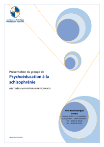 Psychoéducation à la schizophrénie (PE-SCZ)