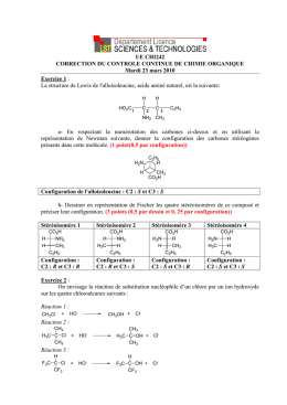 rencontre chimie organique 2011