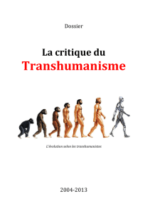 Dossier critique du Transhumanisme