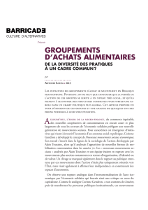 GROUPEMENTS DMACHATS ALIMENTAIRES
