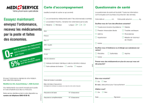 Carte d`accompagnement
