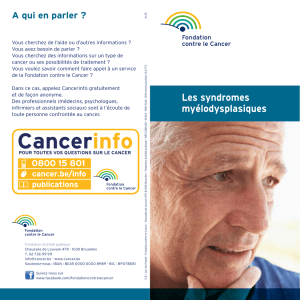 Téléchargement - Fondation contre le Cancer