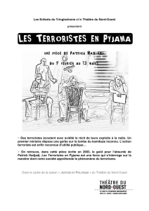 terroristes en pyjama A4 - Marie