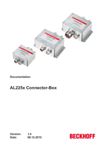 Documentation AL225x Connector-Box -