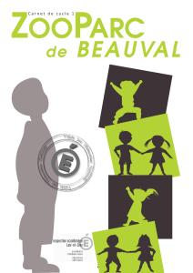 Cycle 1 - Scolaires - ZooParc de Beauval
