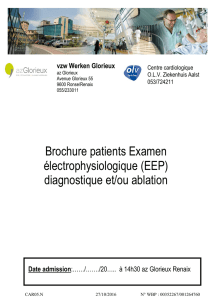 Brochure patients EEP