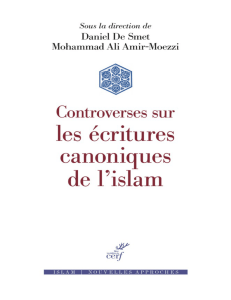 Controverses sur les écritures canoniques de l`islam