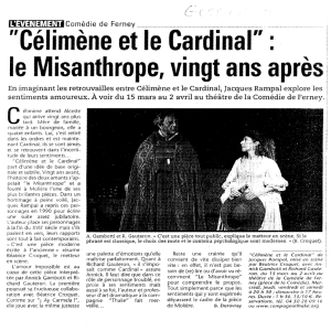 "Célimène et le Cardinal" :