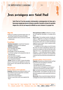 Jeu scénique sur Saint-Paul - Scouts et Guides de France