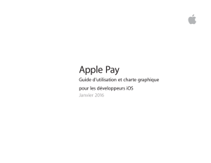 Règles d`utilisation de l`identité visuelle Apple Pay