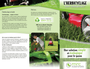 L`herbicycLage - MRC de La Haute