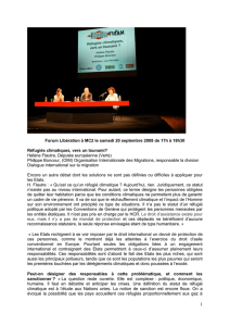 Forum Libération à MC2 le samedi 20 septembre 2008 de 17h à