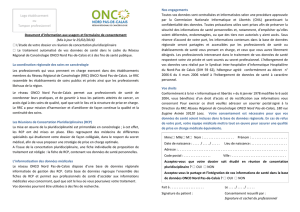 formulaire de consentement - Onco Nord-Pas-de