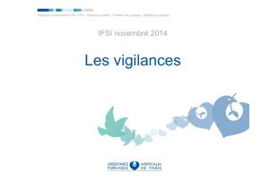 Vigilances - IFSI PSL 11 2014bis