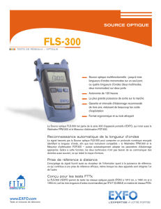 FLS-300 Source Optique - Equipements Scientifiques