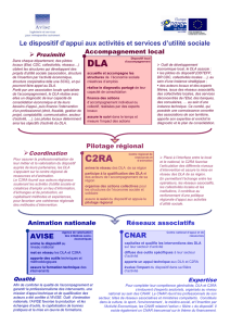 Schéma général DLA-C2RA-CNAR