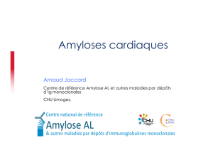 Amylose cardiaque