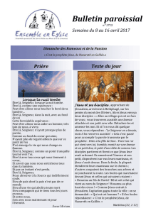 Bulletin paroissial n°1715 - Ensemble paroissial Saint-Didier