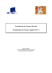 Transformation de Fourier discrète