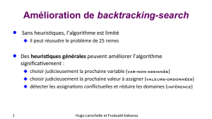 Amélioration de backtracking