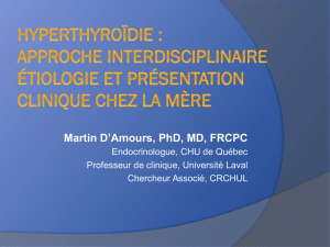 Martin D`Amours, PhD, MD, FRCPC