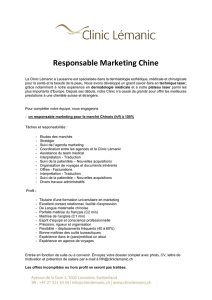 Responsable Marketing Chine