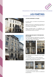 LES FENêTRES - Ministère de la Culture et de la Communication