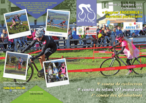 9e course de cyclocross 9e course de relais VTT
