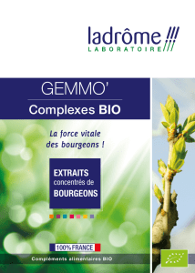Complexes BIO - Aroma