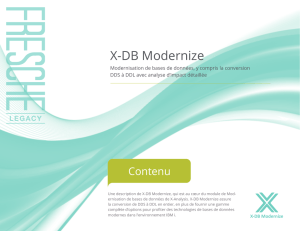 X-DB Modernize - Fresche Legacy