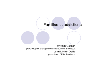 Familles et addictions