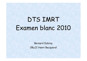 (Microsoft PowerPoint - Corrig\351 Examen Blanc Radioth\351rapie