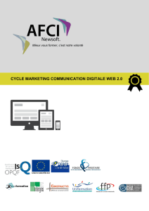 cycle marketing communication digitale web 2.0