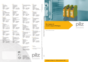 PILZ - Documentation: Blocs logiques de sécurité