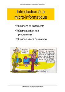 Introduction à la micro