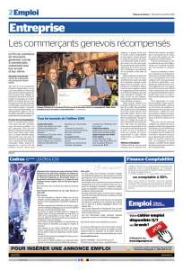 Tribune de Genève 12.11.2014