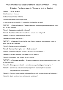 Programmes-Objectifs - Lycée Henri Matisse