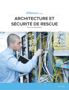 architecture et sécurité de rescue