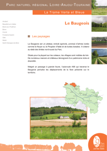 Le Baugeois - Parc Naturel Régional Loire Anjou Touraine