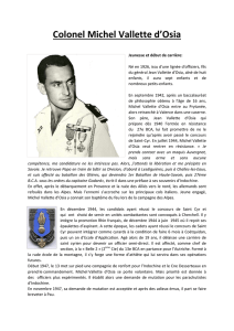 biographie du colonel Michel Valette d`Osia